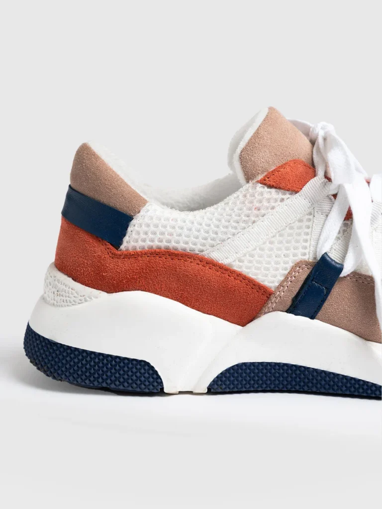 Saint and Sofia canvas trainers