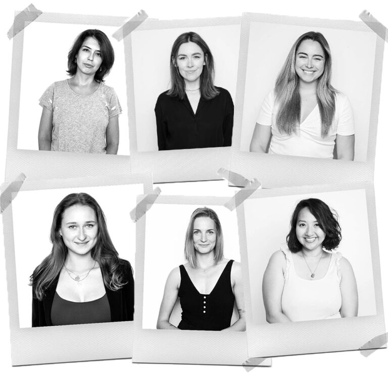 Polaroids of the Saint and Sofia team